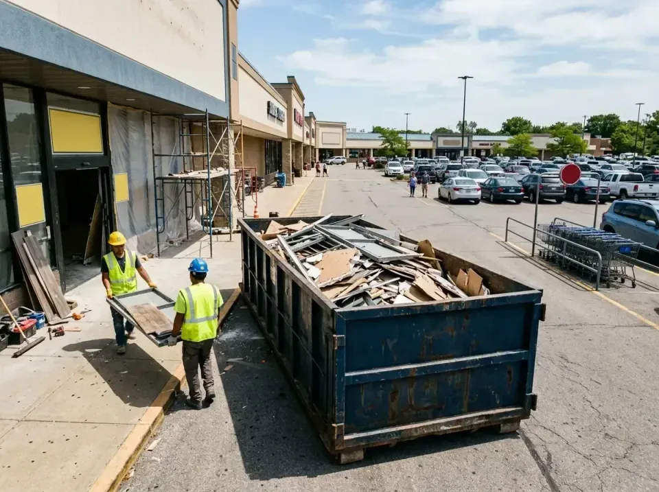 retail-store-renovation-debris-003 — frequently asked questions, Roll-off Dumpster Rentals in Springboro, OH
